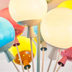 Flush Mount Ceiling Light | Whimsical Balloon Design | 6- or 8-Light