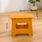 Folding Step Stool | Fold-Flat & Portable | 300 lb Capacity
