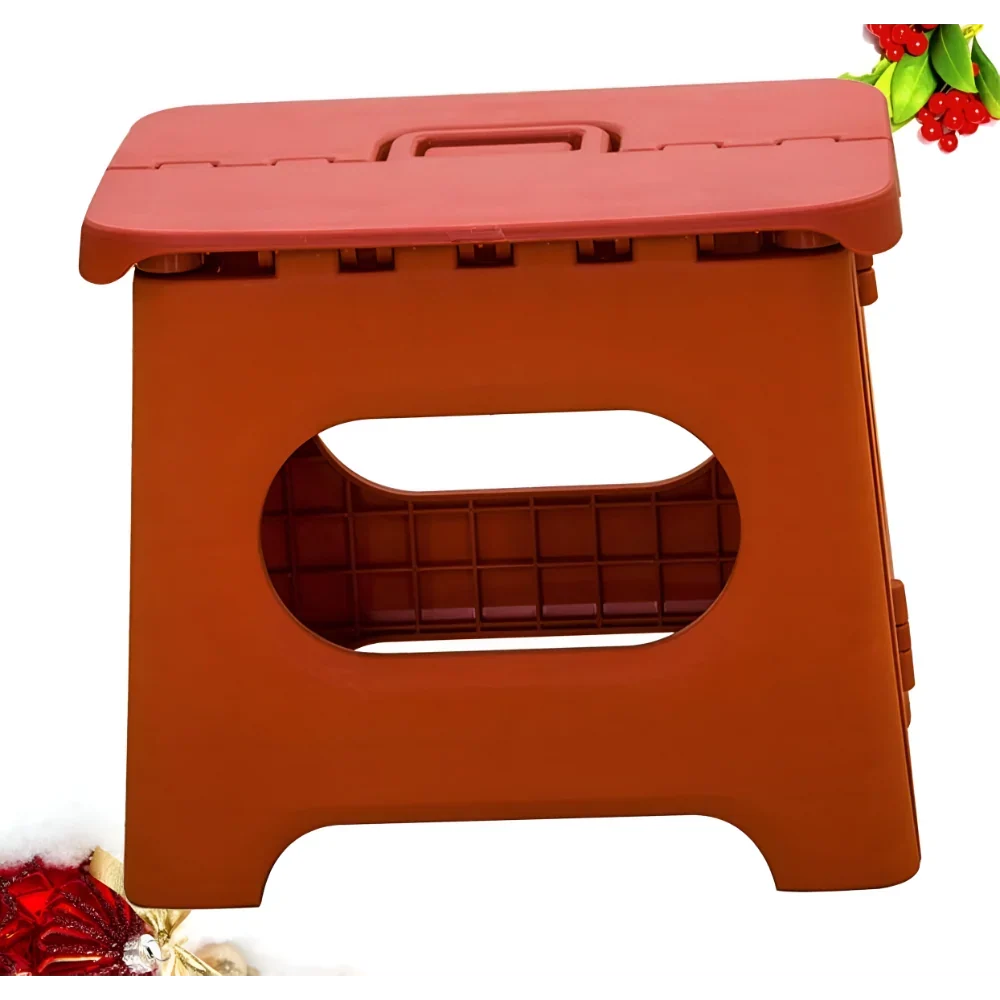 Folding Step Stool | Fold-Flat & Portable | 300 lb Capacity