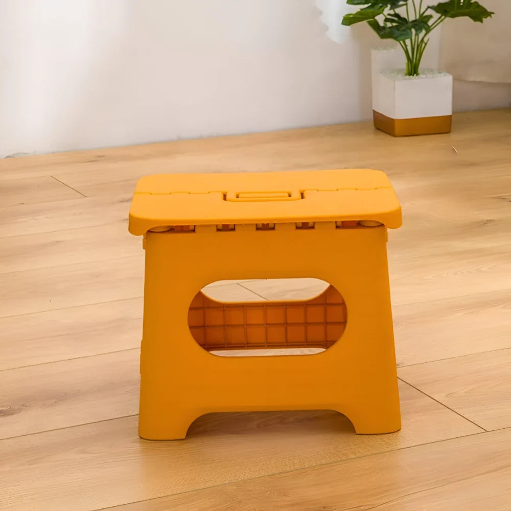 Folding Step Stool | Fold-Flat & Portable | 300 lb Capacity