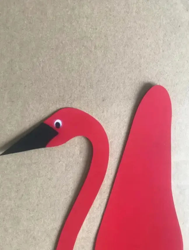 Garden Flamingo | Wind-Powered Rotating & Weatherproof | 65 cm
