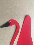 Garden Flamingo | Wind-Powered Rotating & Weatherproof | 65 cm