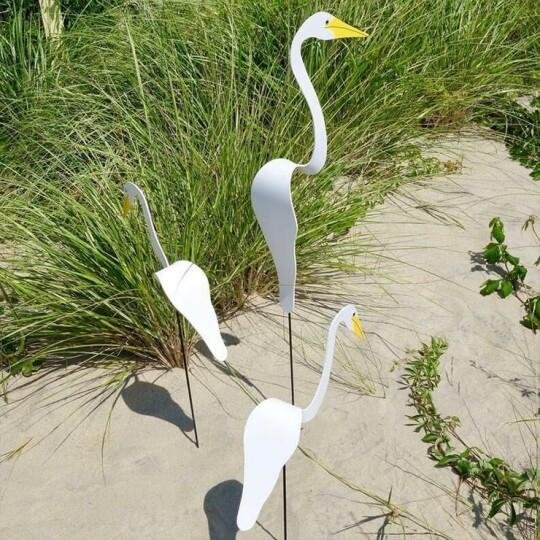 Garden Flamingo | Wind-Powered Rotating & Weatherproof | 65 cm