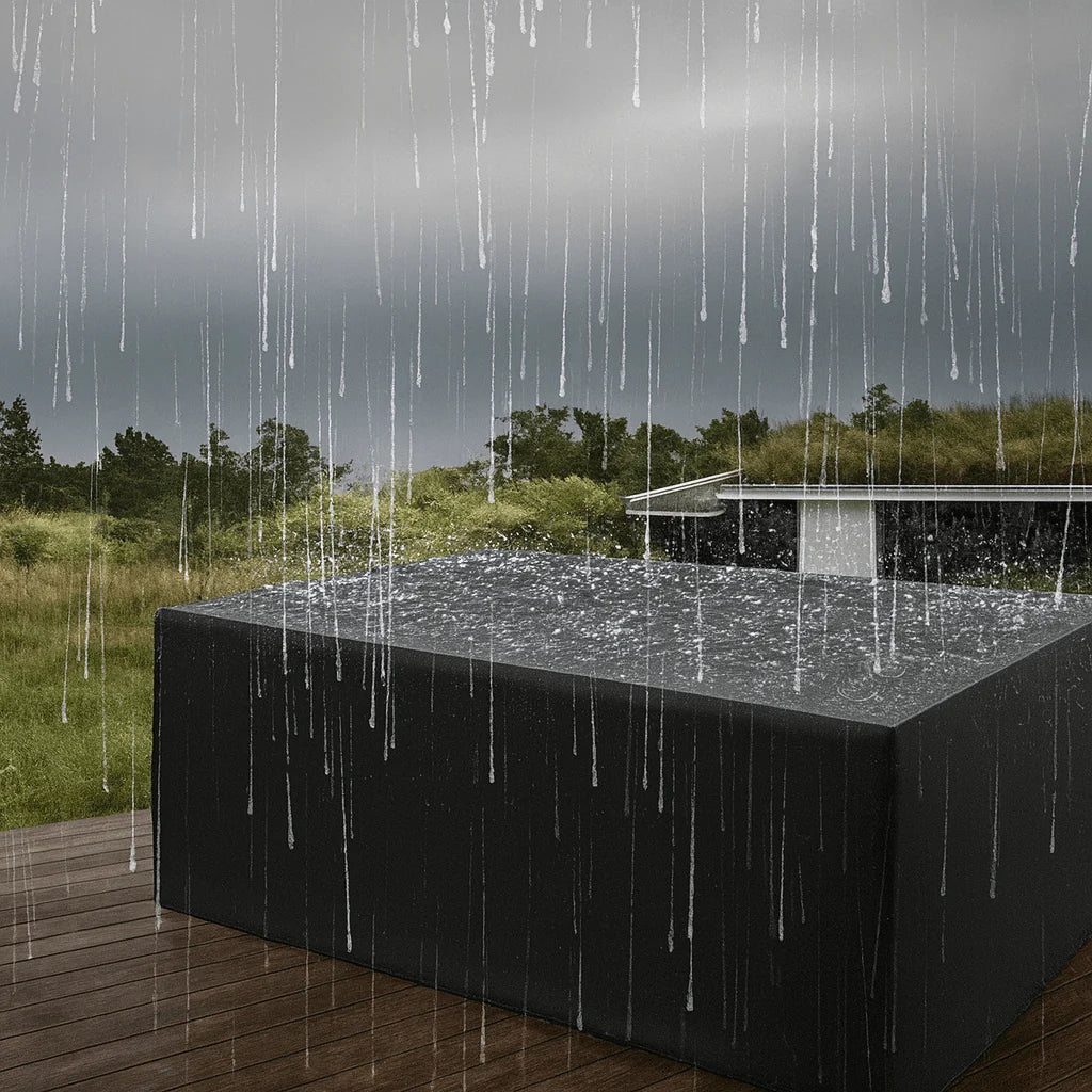 Garden Furniture Cover | Water-Repellent Polyester & UV-Resistant | With Drawstring