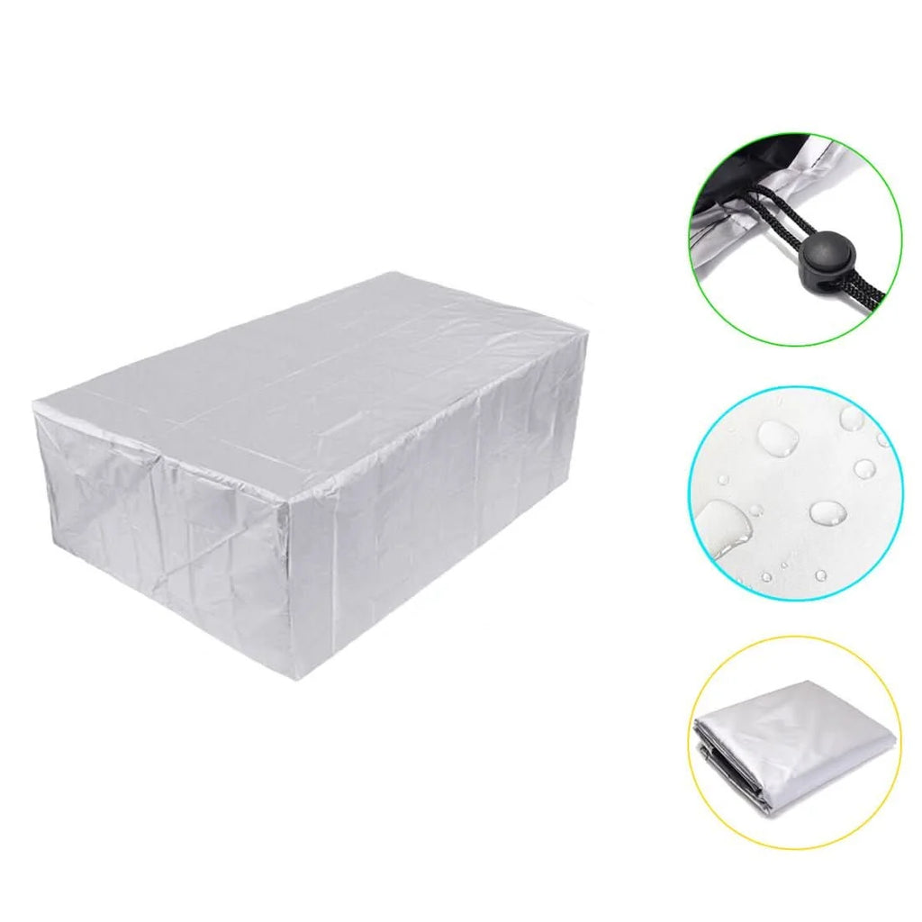 Garden Furniture Cover | Water-Repellent Polyester & UV-Resistant | With Drawstring