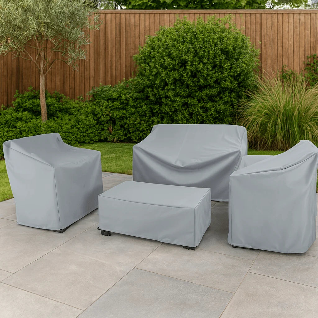 Garden Furniture Cover | Water-Repellent Polyester & UV-Resistant | With Drawstring