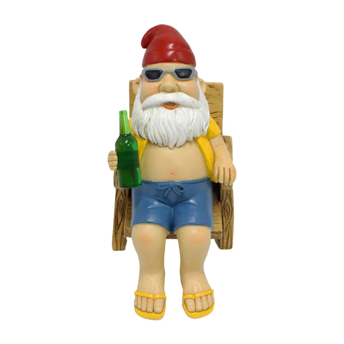 Garden Gnome Figurine | Resin & Weather-Resistant | 12.5 cm Height