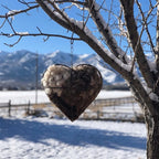Garden Hanging Ornament | Heart-Shaped, Handmade & Lightweight