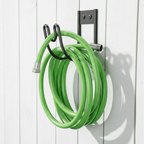 Garden Hose Holder | Durable Metal Wall-Mounted | 13 x 17.5 x 10.5 cm