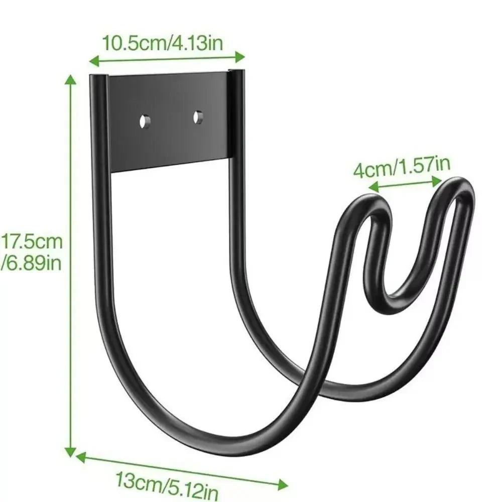 Garden Hose Holder | Durable Metal Wall-Mounted | 13 x 17.5 x 10.5 cm