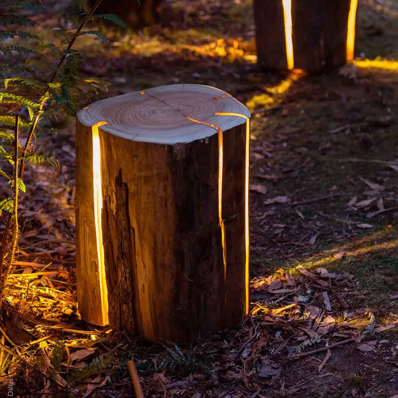 Garden Light | Tree-Trunk Wood-Look LED & IP65 Weatherproof