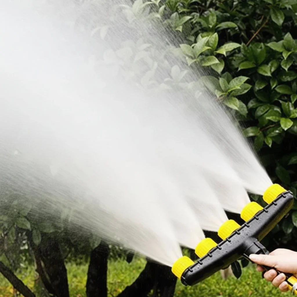 Garden Sprinkler | Wide Coverage & Fits 1"/1.2" Hoses