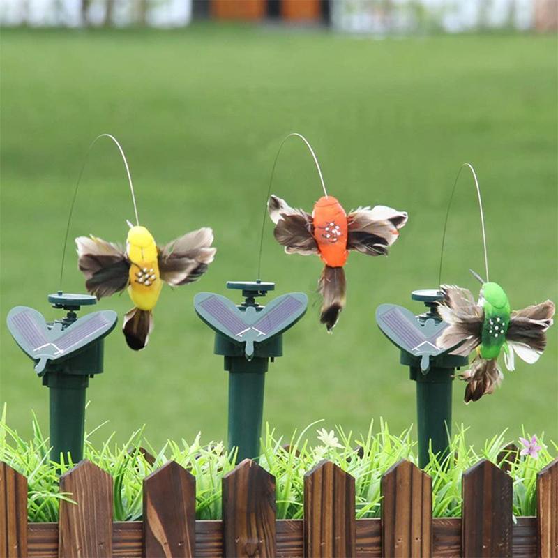 Garden Stake | Solar-Powered Dancing Ornament | With AAA Backup