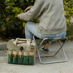 Garden Tool Set with Foldable Mechanism