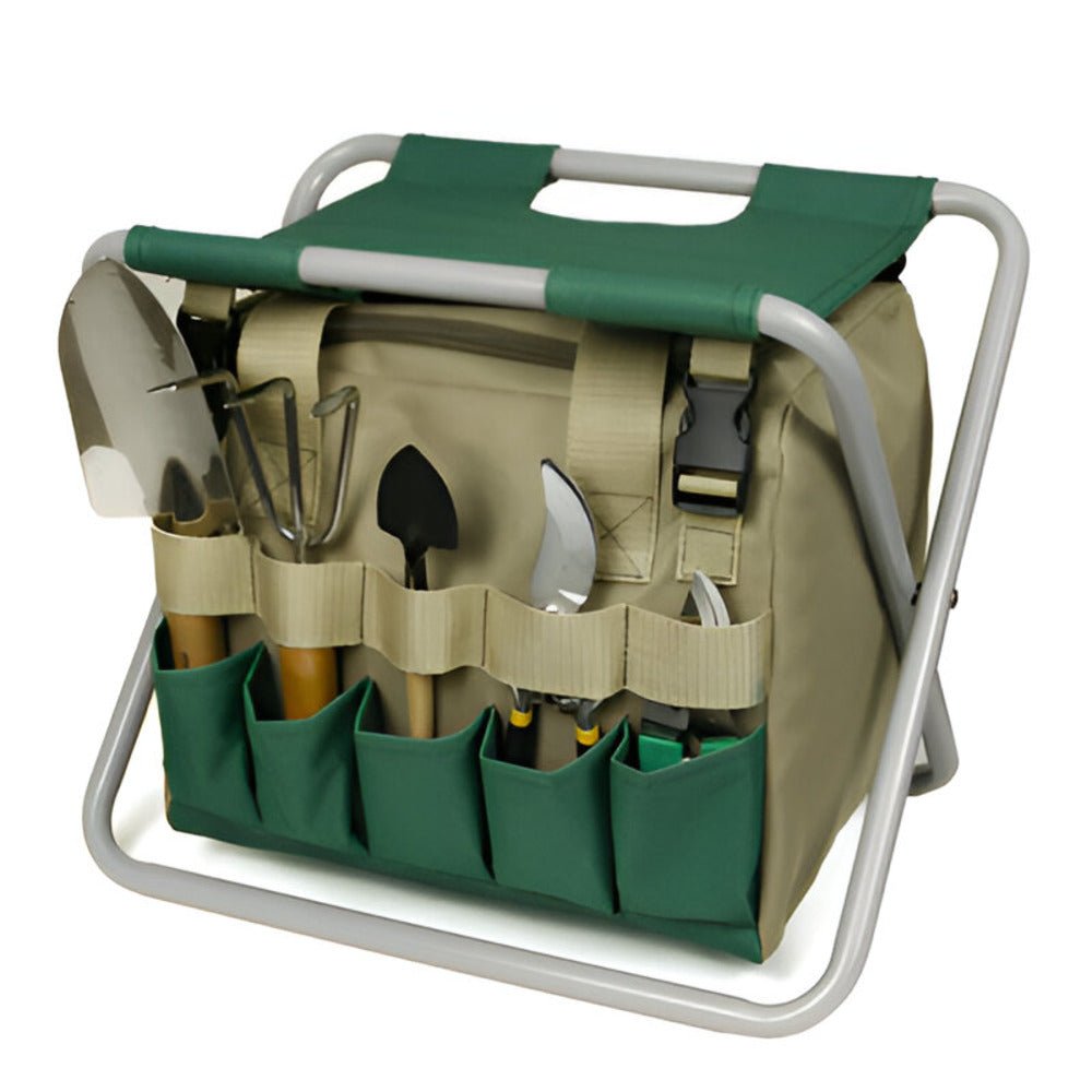 Garden Tool Set with Foldable Mechanism