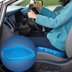 Gel Seat Cushion | Honeycomb Gel Pressure Relief & Tailbone Support | Office, Car & Wheelchair Use