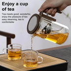 Glass Teapot | Borosilicate Glass & Built-In Infuser | 500ml & 700ml
