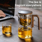 Glass Teapot | Borosilicate Glass & Built-In Infuser | 500ml & 700ml