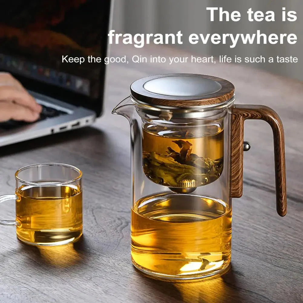 Glass Teapot | Borosilicate Glass & Built-In Infuser | 500ml & 700ml