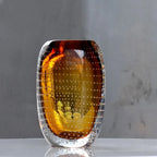 Glass Vase | Handblown Murano & Bubble Texture | 30 cm