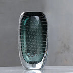 Glass Vase | Handblown Murano & Bubble Texture | 30 cm