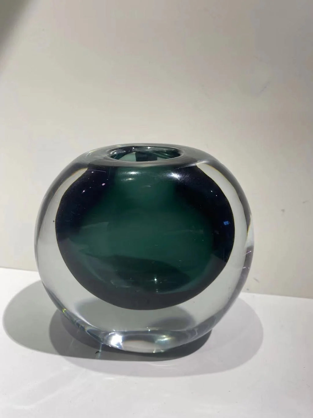 Glass Vase | Handblown Murano & Bubble Texture | 30 cm