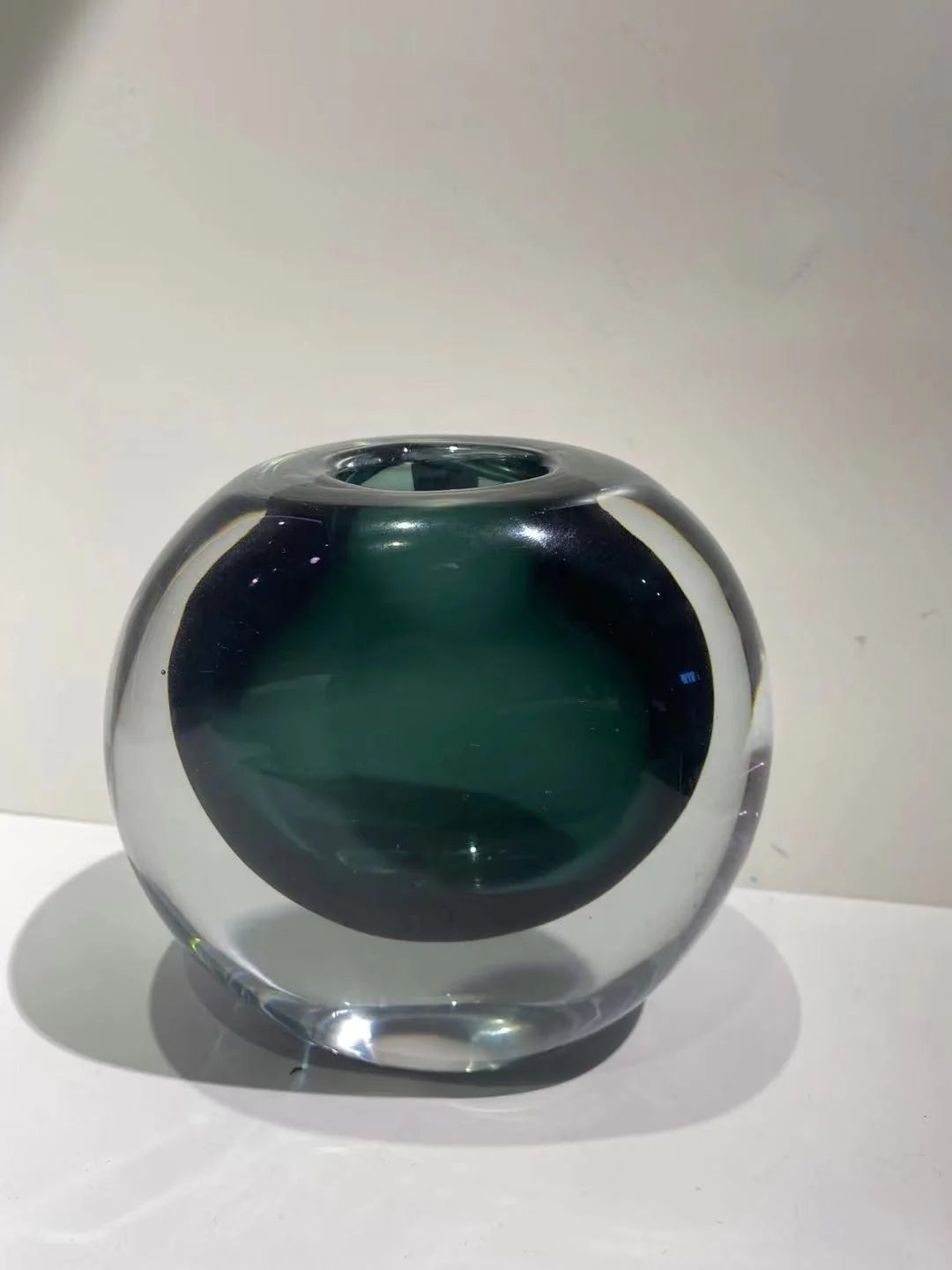 Glass Vase | Handblown Murano & Bubble Texture | 30 cm
