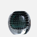 Glass Vase | Handblown Murano & Bubble Texture | 30 cm