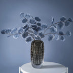 Glass Vase | Handblown Murano & Bubble Texture | 30 cm