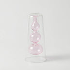 Glass Vase | Handmade Sculptural Double-Walled