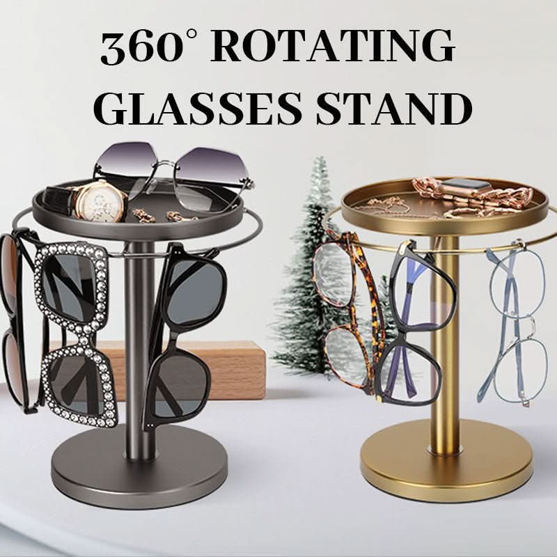 Glasses Holder | 360° Rotating & Durable Metal