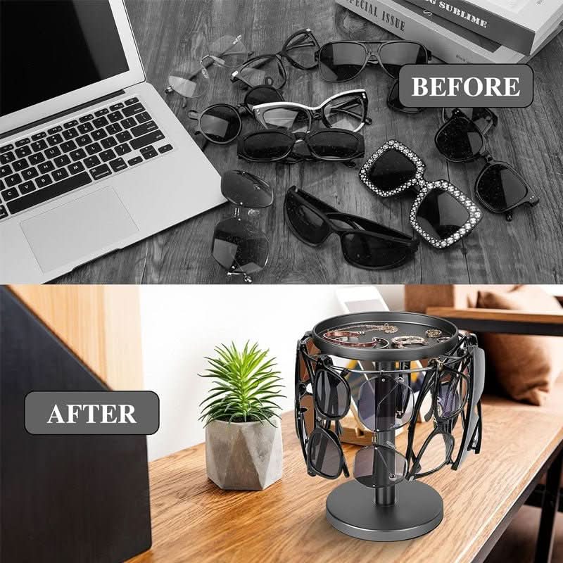 Glasses Holder | 360° Rotating & Durable Metal