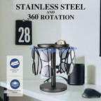 Glasses Holder | 360° Rotating & Durable Metal