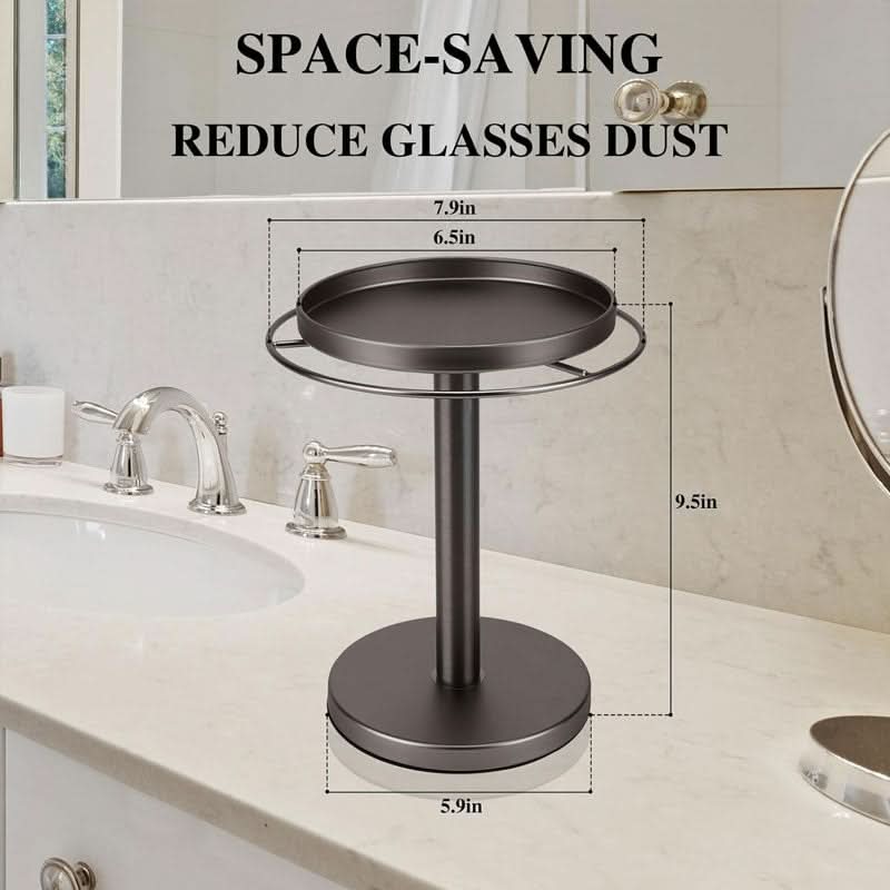 Glasses Holder | 360° Rotating & Durable Metal