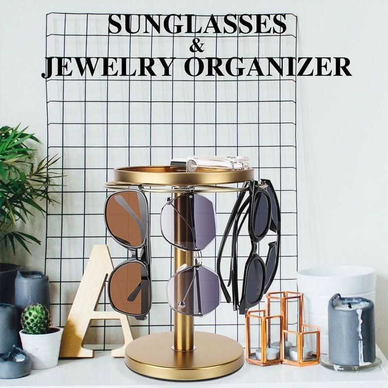 Glasses Holder | 360° Rotating & Durable Metal