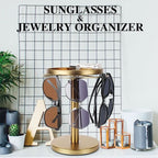 Glasses Holder | 360° Rotating & Durable Metal