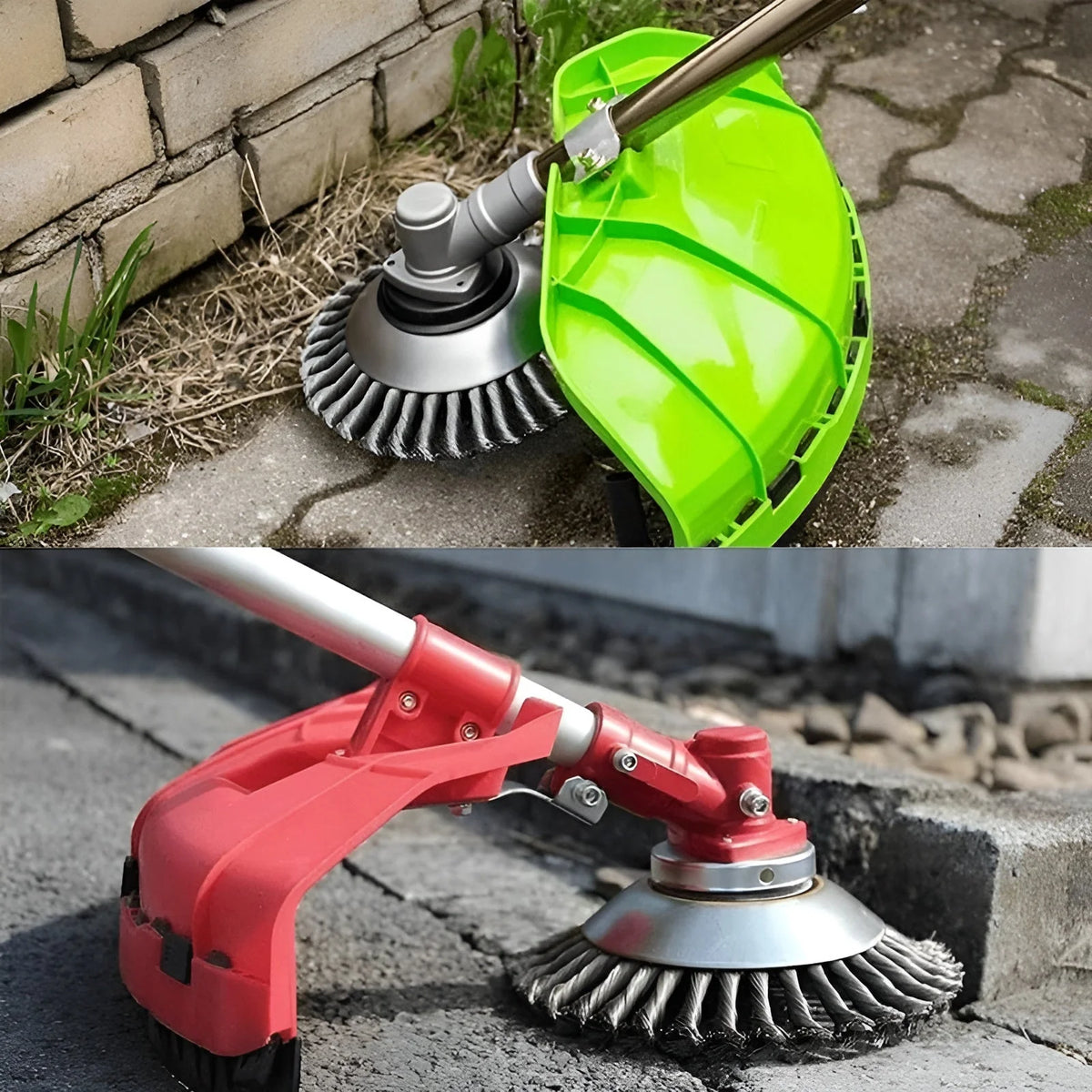 Grass Trimmer Head | 36 Braided Carbon Steel & Root-Cutting | Fits Common Trimmers