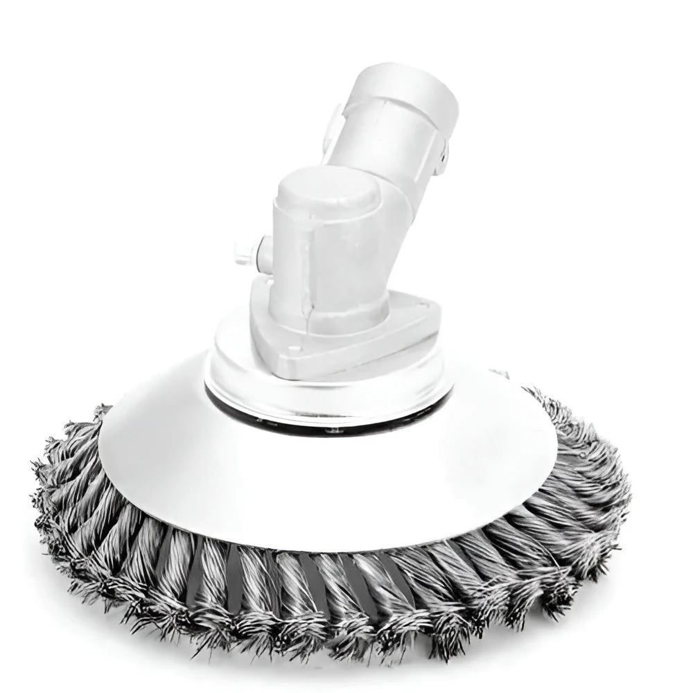Grass Trimmer Head | 36 Braided Carbon Steel & Root-Cutting | Fits Common Trimmers