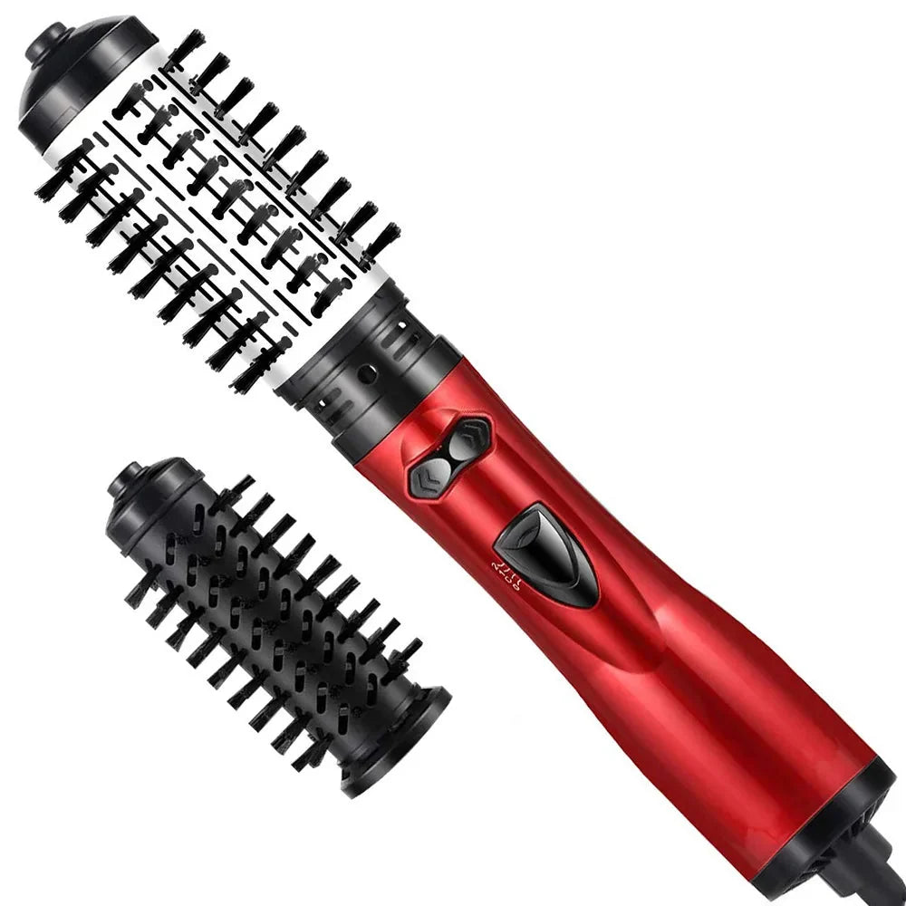 Hair Dryer & Styler | 2-in-1 Rotating Tourmaline Ceramic & Ionic | Dual Voltage