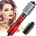 Hair Dryer & Styler | 2-in-1 Rotating Tourmaline Ceramic & Ionic | Dual Voltage