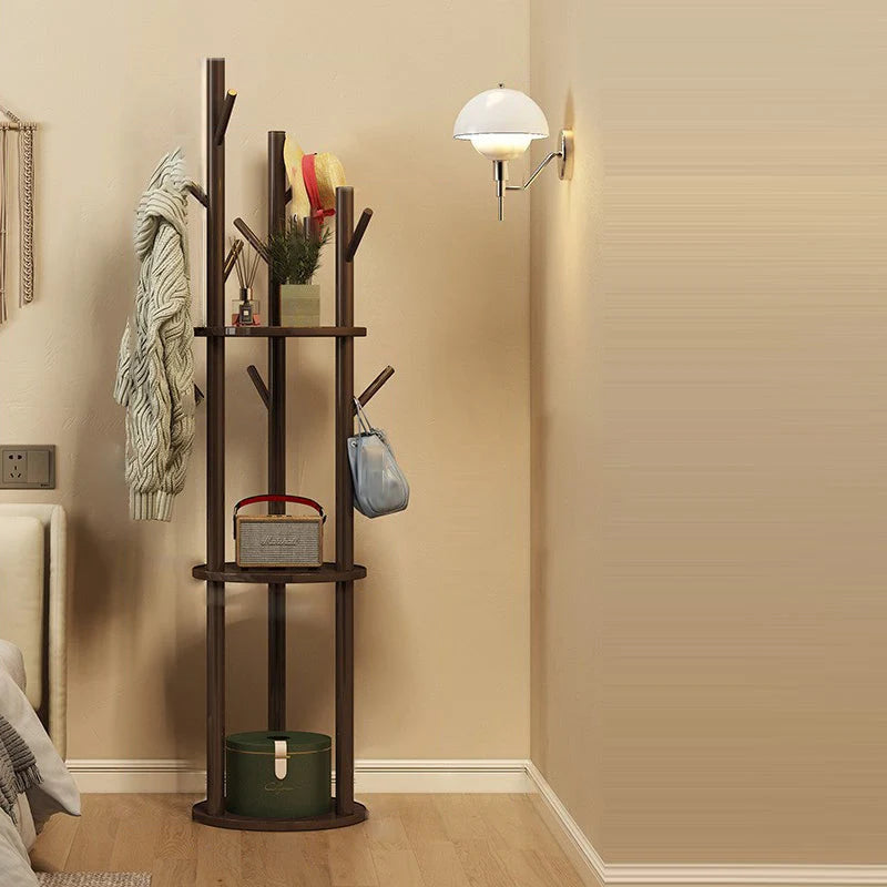 Hall Tree | Solid Pine & Swivel Tree-Branch Design | 165 cm