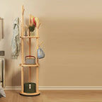 Hall Tree | Solid Pine & Swivel Tree-Branch Design | 165 cm
