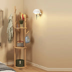 Hall Tree | Solid Pine & Swivel Tree-Branch Design | 165 cm