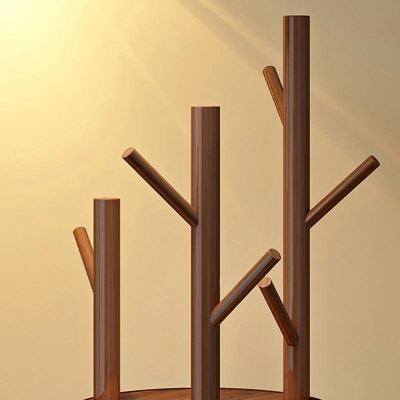 Hall Tree | Solid Pine & Swivel Tree-Branch Design | 165 cm