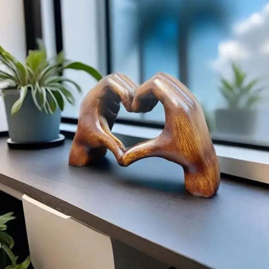 Hand Carved Wood Figurine