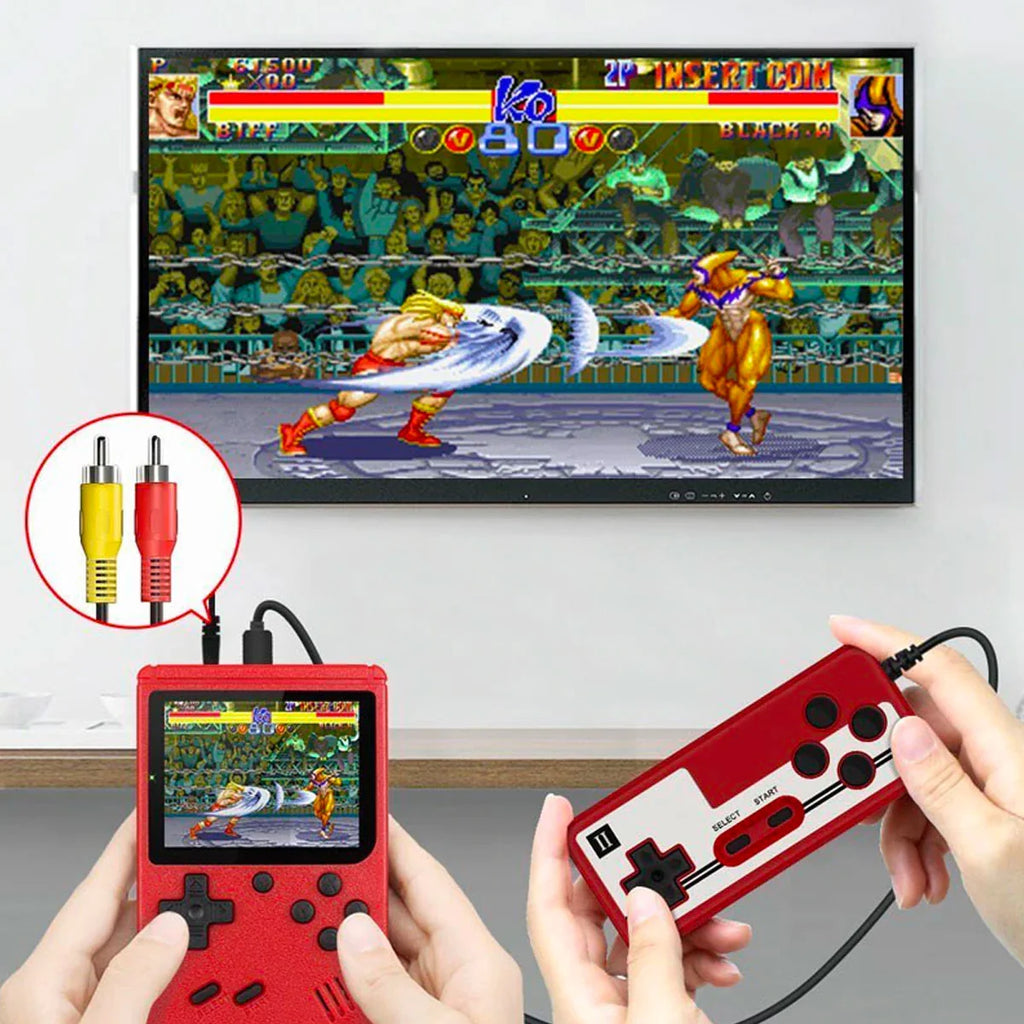 Handheld Retro Gaming Console | 400 Games & TV-Ready