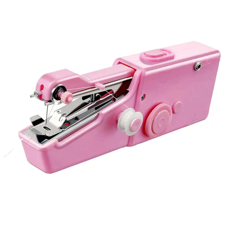 Handheld Sewing Machine | Cordless One-Hand Operation | Includes 6 Bobbins
