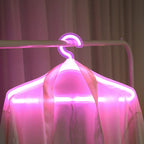 Hanger-Shaped Lamp | Neon-Style Mood Light & USB-Powered | 39 cm