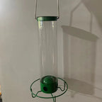 Hanging Bird Feeder | Squirrel-Proof Spinning Perch & Metal | 4 Feeding Ports