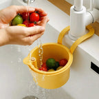 Hanging Drip Basket | Two-Part Filter & One-Click Emptying